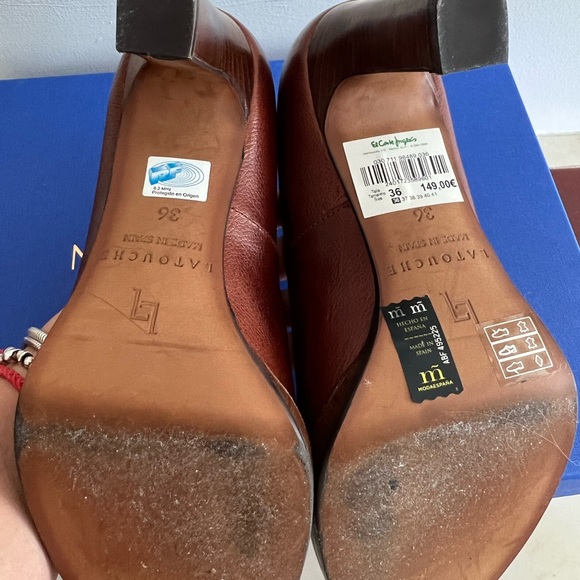 LaTouche, Heels, Brown, New, 6.5